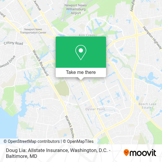 Doug Lia: Allstate Insurance map