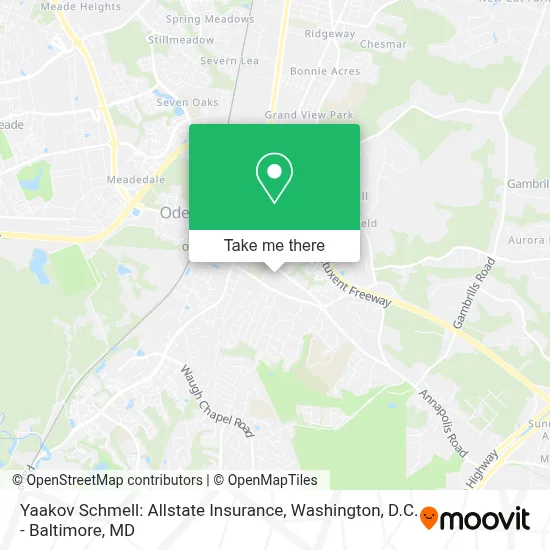 Yaakov Schmell: Allstate Insurance map
