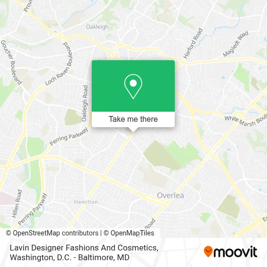 Lavin Designer Fashions And Cosmetics map
