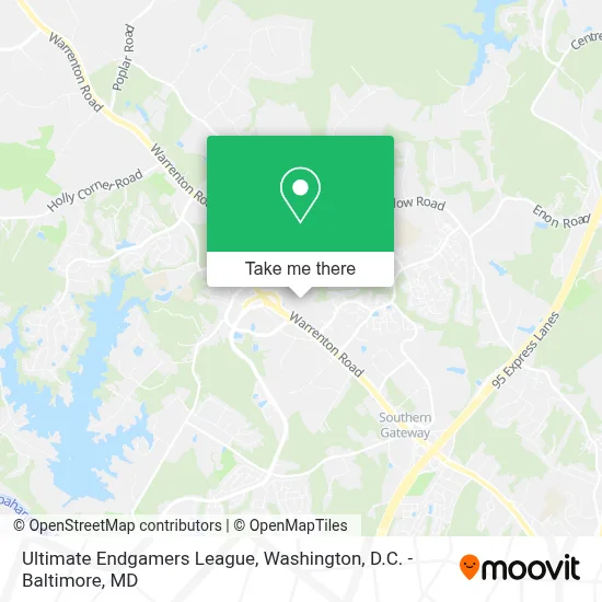 Ultimate Endgamers League map