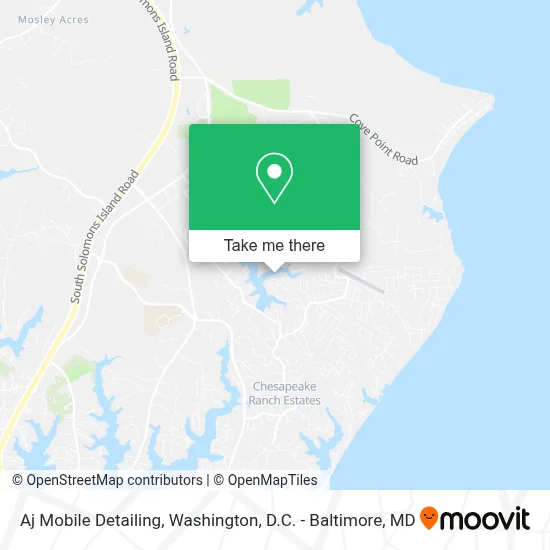 Aj Mobile Detailing map