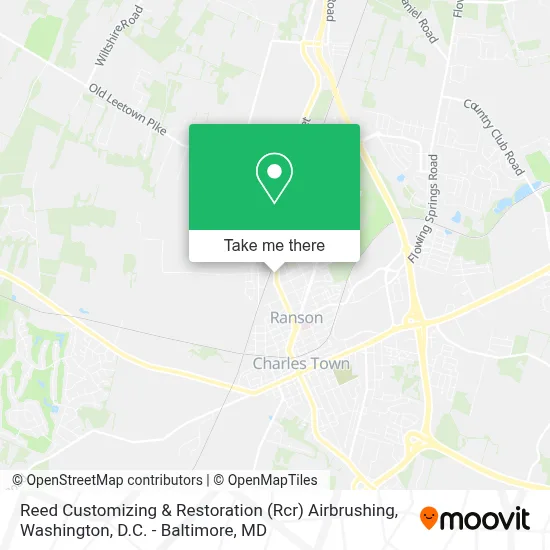 Reed Customizing & Restoration (Rcr) Airbrushing map