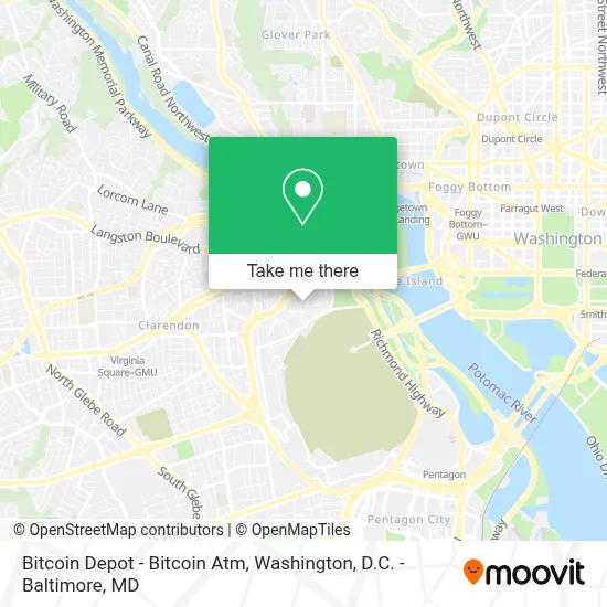 Bitcoin Depot - Bitcoin Atm map