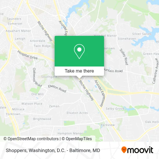Shoppers map