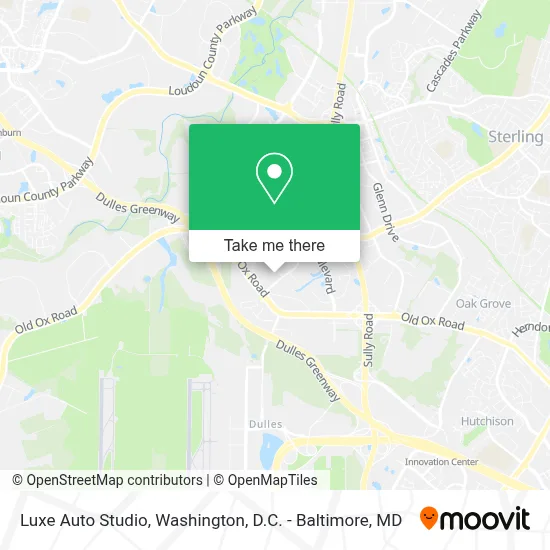 Luxe Auto Studio map