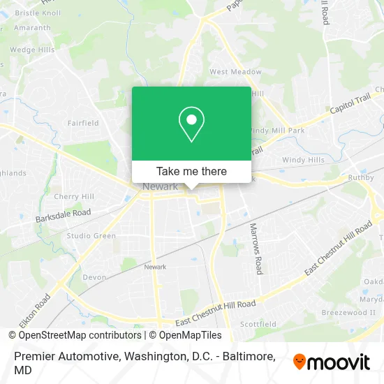 Premier Automotive map