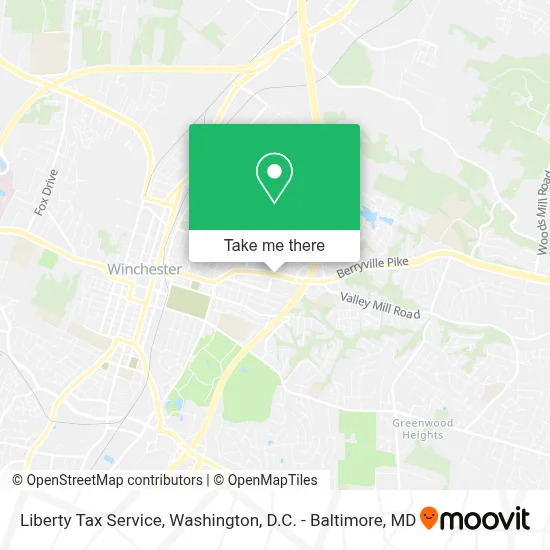 Liberty Tax Service map
