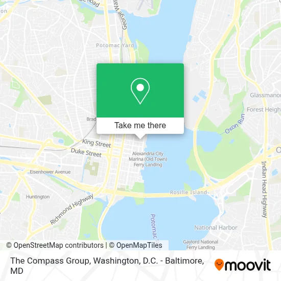 The Compass Group map