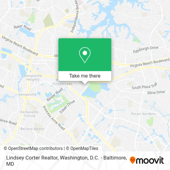 Lindsey Corter Realtor map