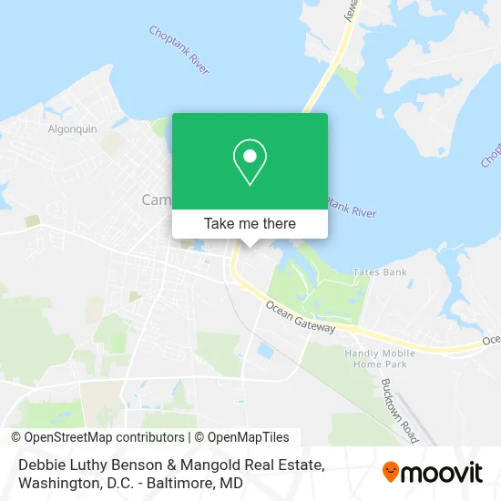 Debbie Luthy Benson & Mangold Real Estate map