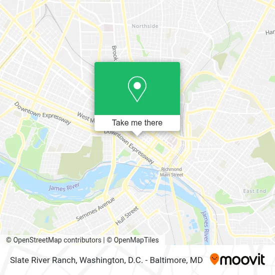 Slate River Ranch map