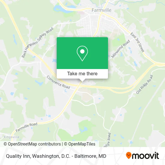 Quality Inn map