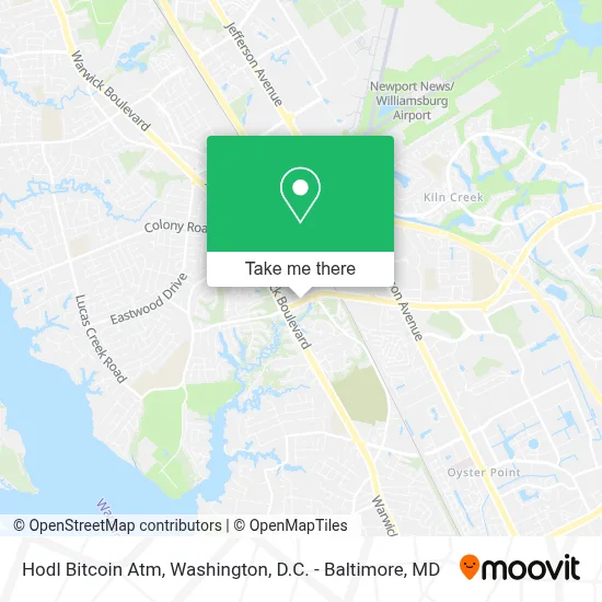 Hodl Bitcoin Atm map