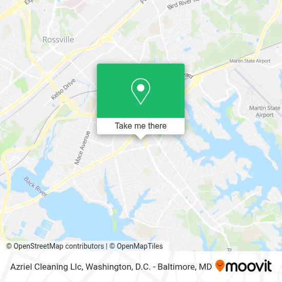 Azriel Cleaning Llc map