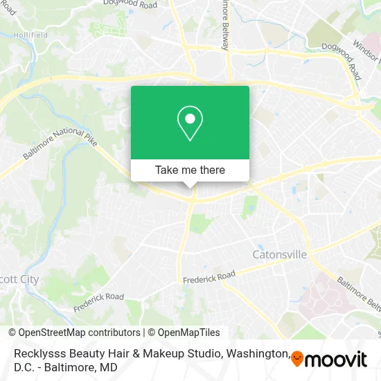 Recklysss Beauty Hair & Makeup Studio map