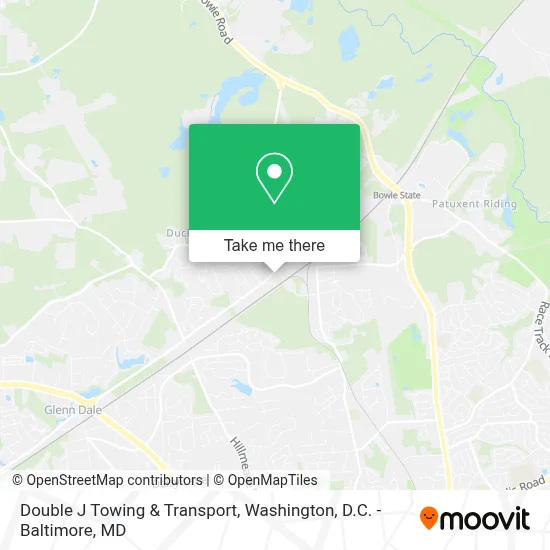 Double J Towing & Transport map