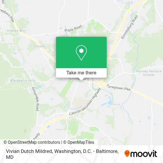 Vivian Dutch Mildred map