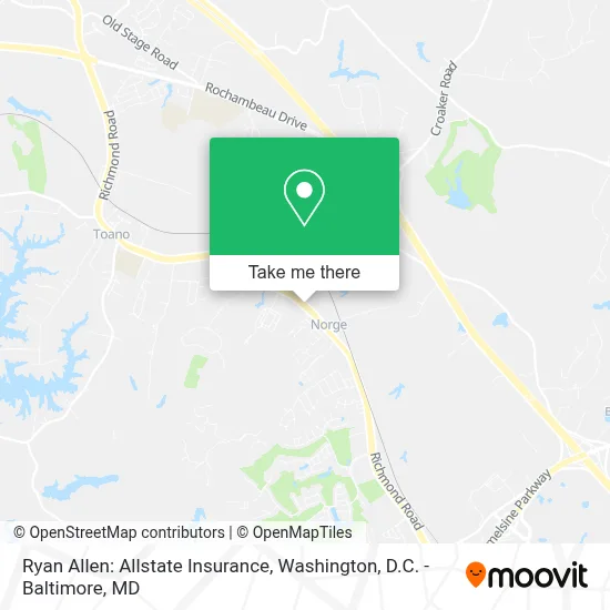 Ryan Allen: Allstate Insurance map