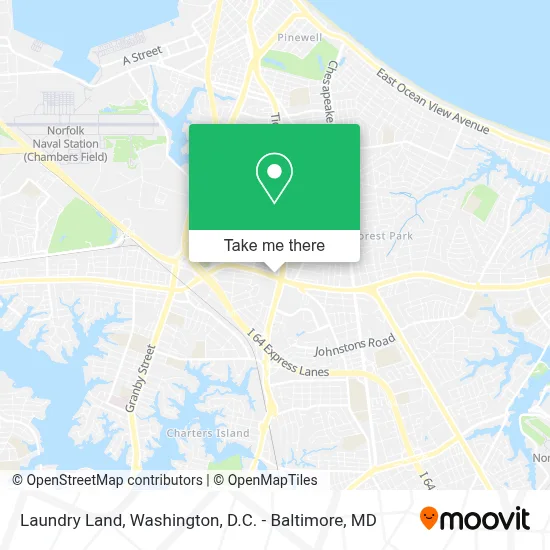 Laundry Land map