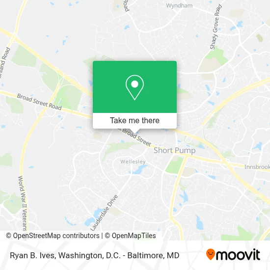 Ryan B. Ives map