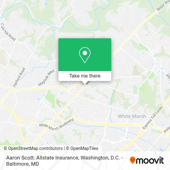 Aaron Scott: Allstate Insurance map