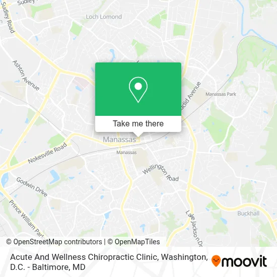 Acute And Wellness Chiropractic Clinic map