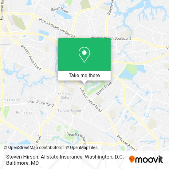 Steven Hirsch: Allstate Insurance map
