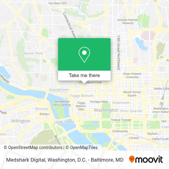 Medshark Digital map