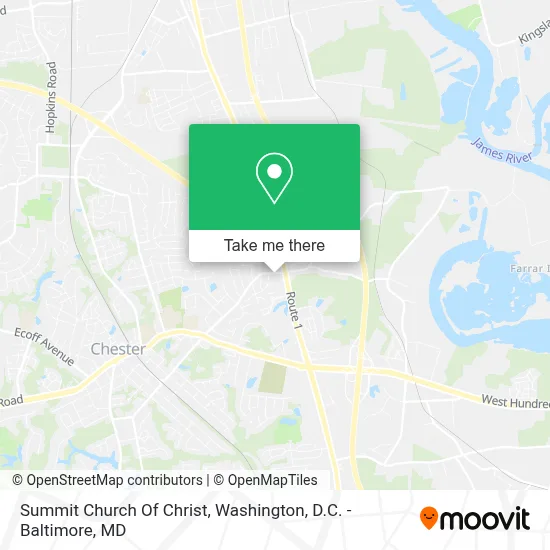 Summit Church Of Christ map
