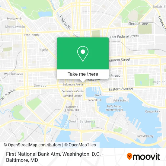 First National Bank Atm map