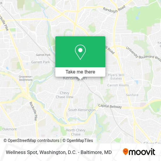 Wellness Spot map