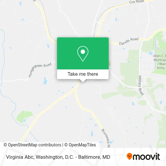 Virginia Abc map
