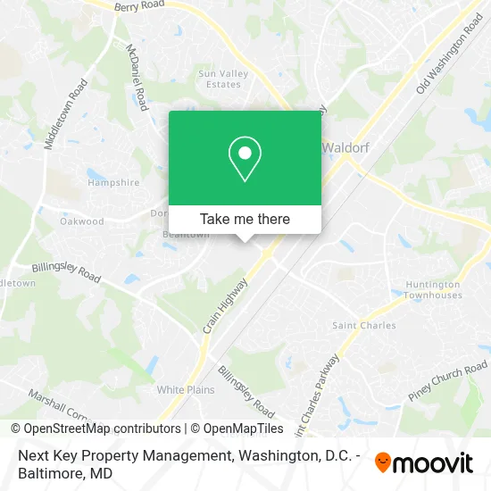 Next Key Property Management map