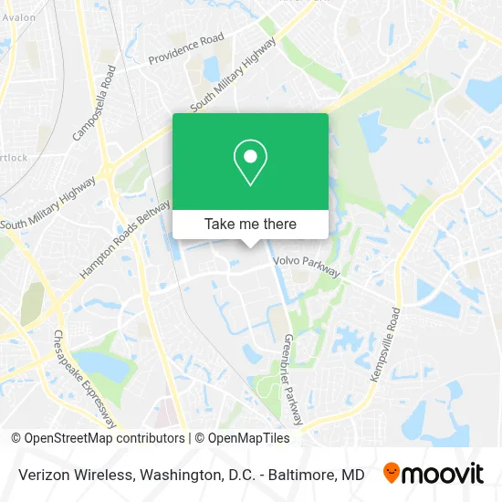Verizon Wireless map