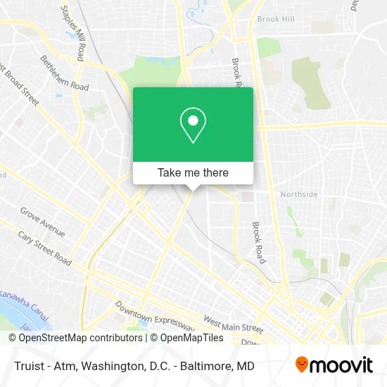Truist - Atm map