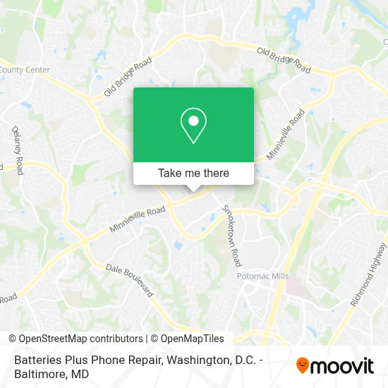 Batteries Plus Phone Repair map