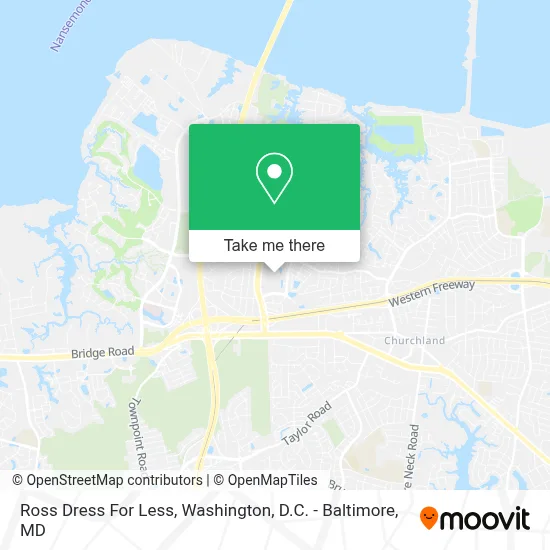 Ross Dress For Less map