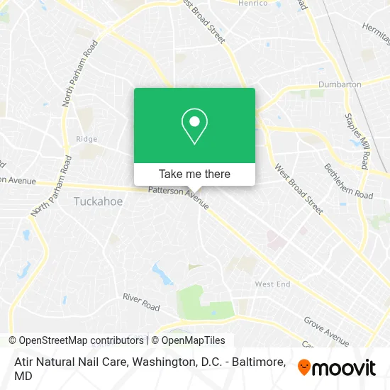 Atir Natural Nail Care map