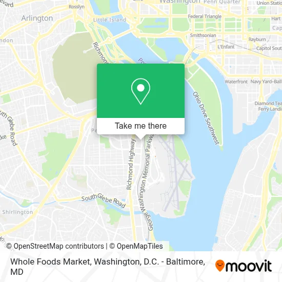 Whole Foods Market map