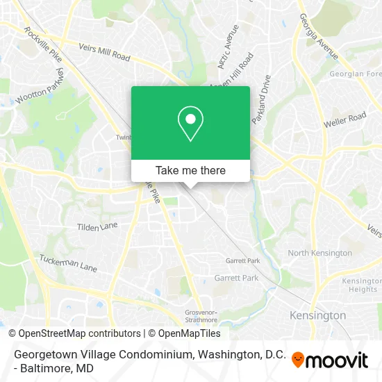 Georgetown Village Condominium map