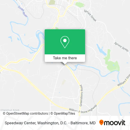 Speedway Center map