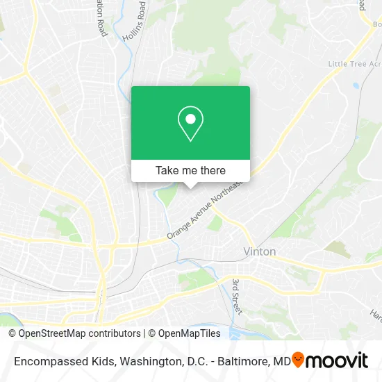 Encompassed Kids map
