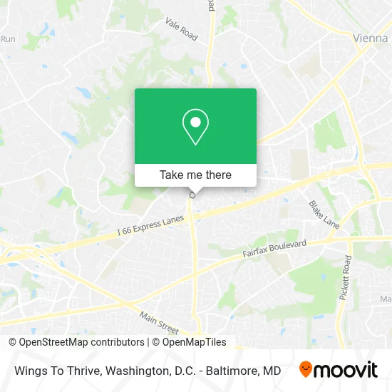 Wings To Thrive map