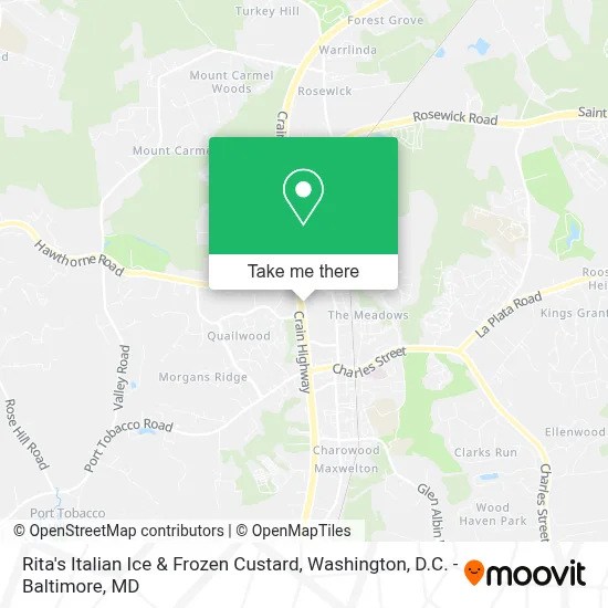 Rita's Italian Ice & Frozen Custard map