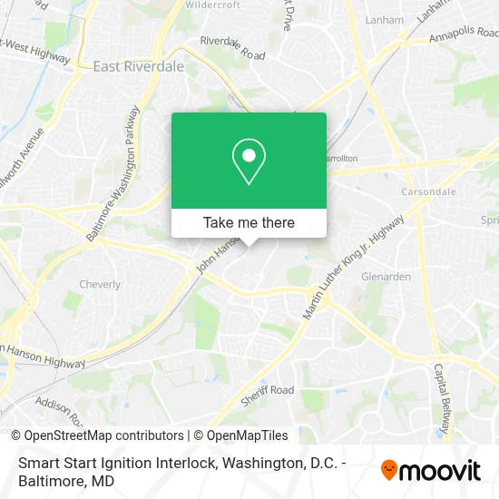 Smart Start Ignition Interlock map