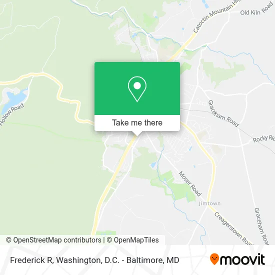 Frederick R map