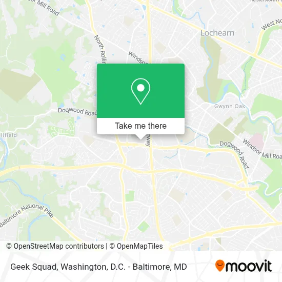 Geek Squad map
