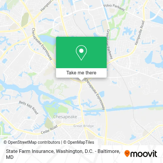 State Farm Insurance map
