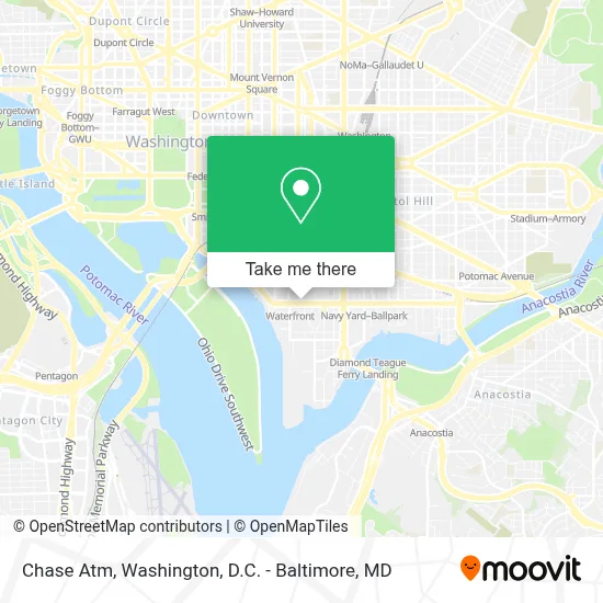 Chase Atm map