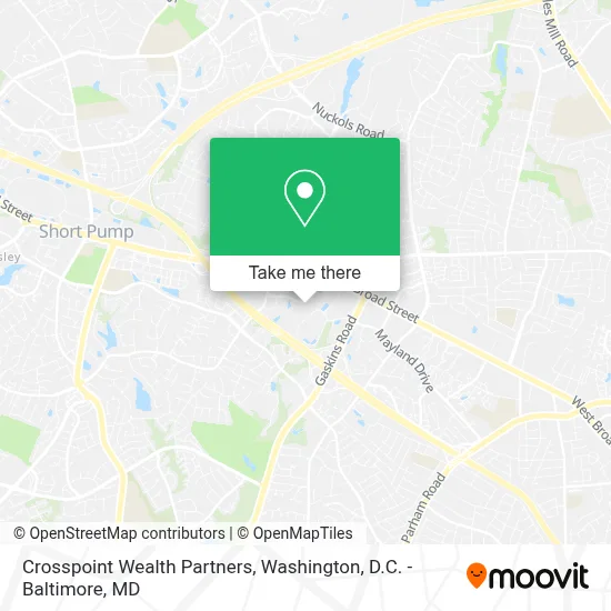 Crosspoint Wealth Partners map
